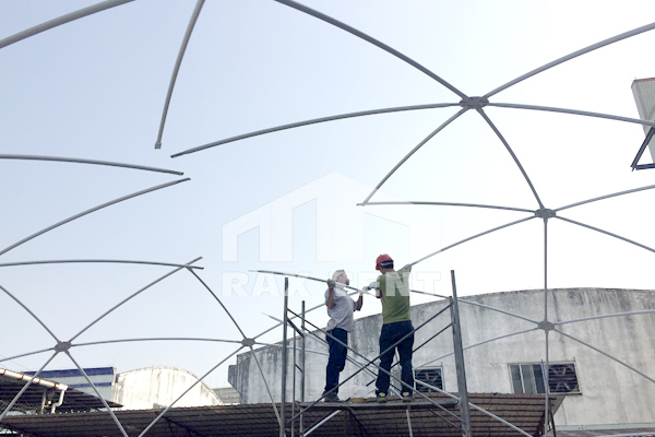 the frame of garden dome tent，party tent