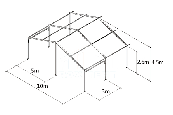 Raxtent marquee tent design