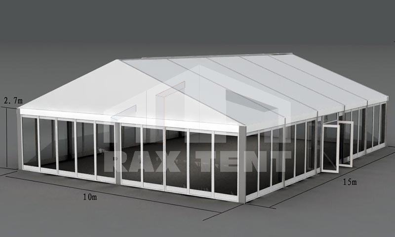 Marquee tent for food festival