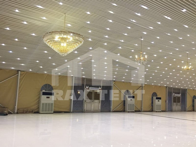 promotion tent，LED lights，air-conditioner