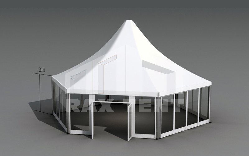 tent design，side wall height