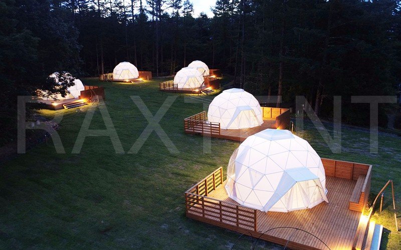 raxtent glamping dome house