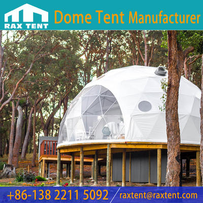 3m to 10m Luxury Clear dome tent For Glamping Hotel & dome house