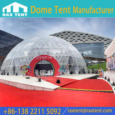 3m to 80m in Diameter Dome Tent for 650 to 1200 Person