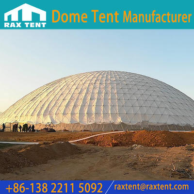 80m Big Geodesic Dome Tent for 5000 Person with Waterproof PVC Cover