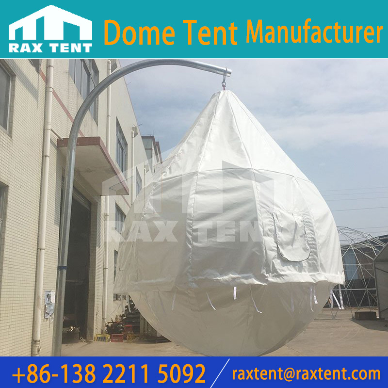 3m coconut tree tent with PVC cover for outdoor hotel