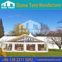 Combination Clear Span Tents for Events with Furniture/Floor /Lighting