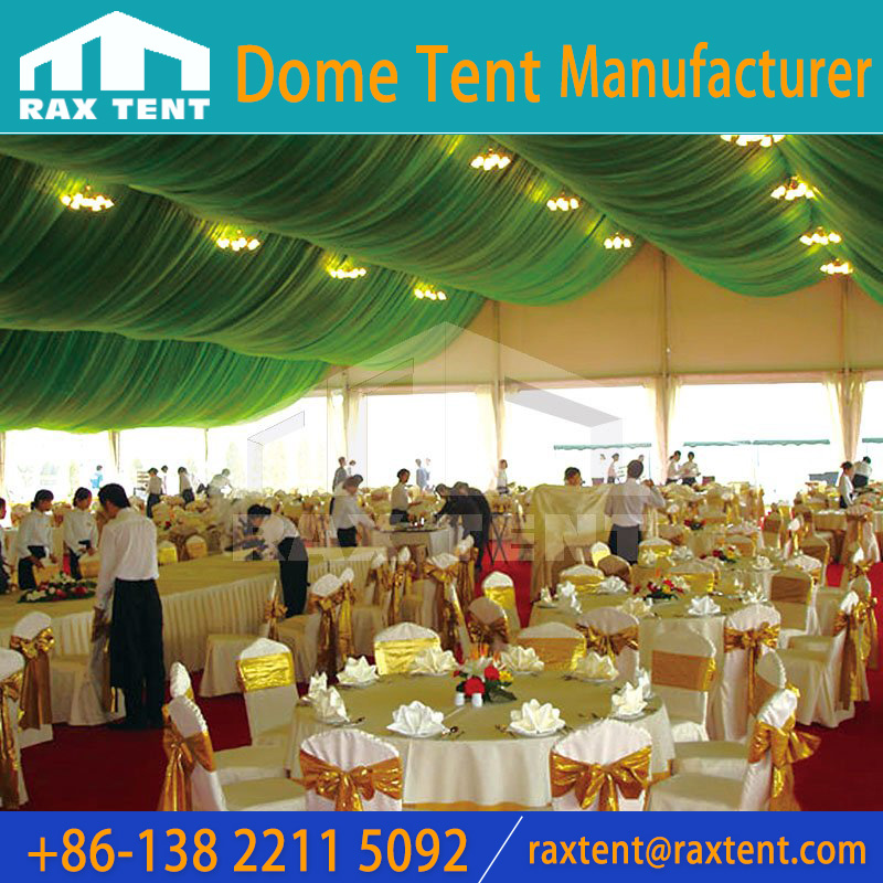 Large A frame event tent structure with Glass wall ABS wall PVC wall