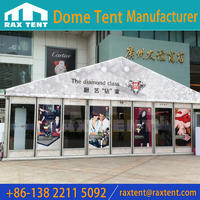 3m to 10m width Aluminum Marquee tent with PVC cover for car show