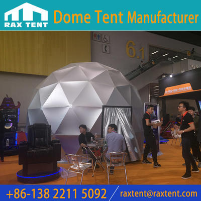 Projection tent geodesic dome for projection used for outdoor cinema theatre