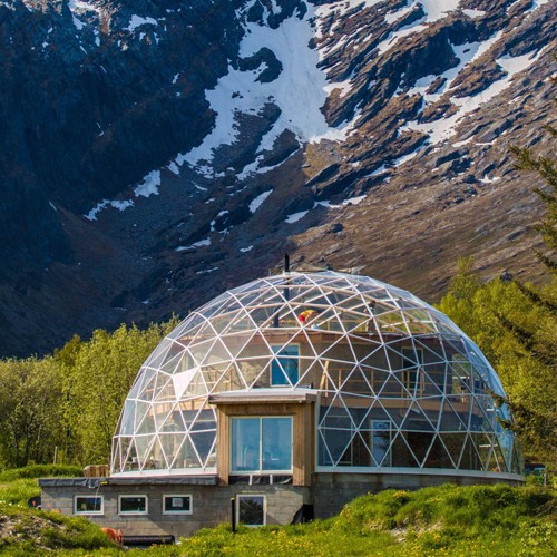 RAXTENT glass dome house