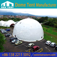 Cheap 20m/30m Large Geodesic Dome Tent with Stainless Steel Structure for Event, Party, Show, Restaurant