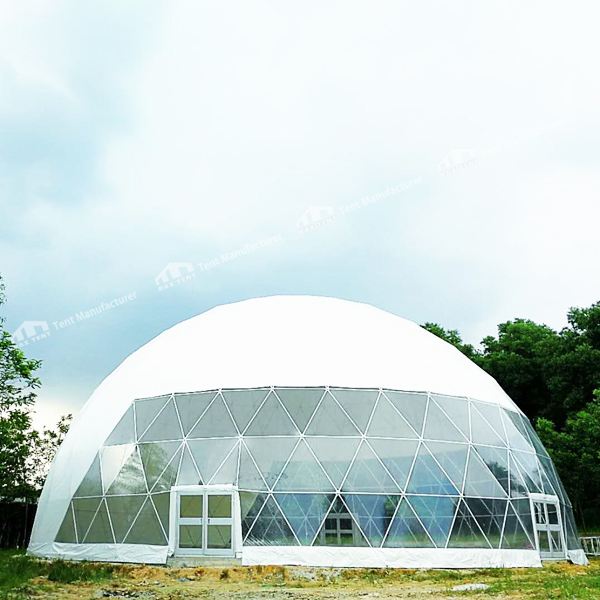 geodesic dome tent for event
